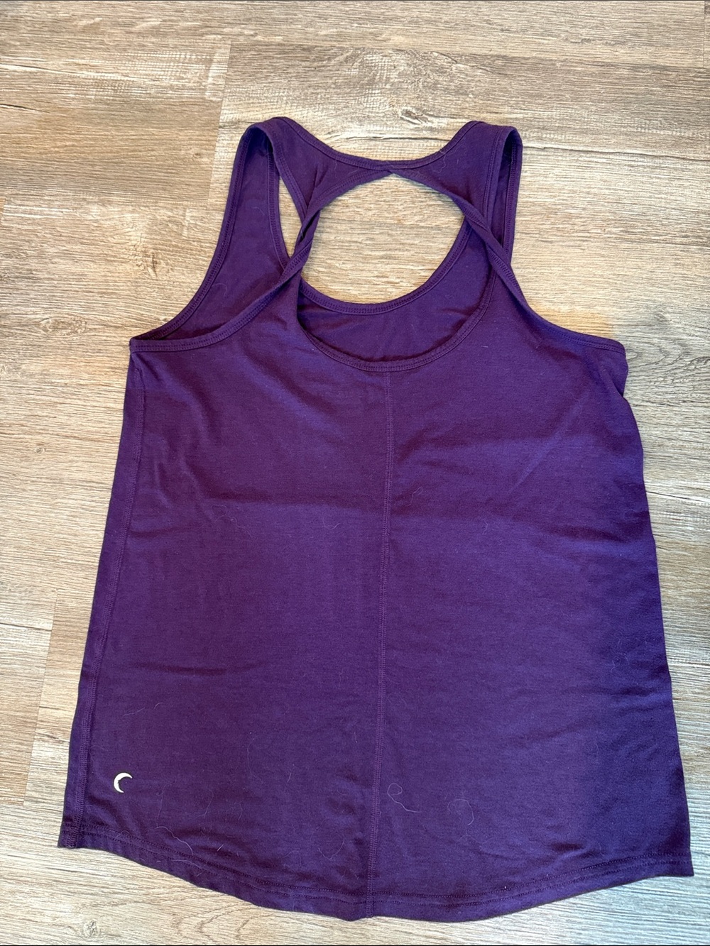 ZYIA Plum Racerback Tank Top